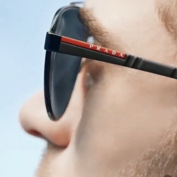 NEW ๐ฅ PRADA Sunglasses PS 54TS Lifestyle Linea Rossa NEW with Prada Case UNISEX - Picture 5 of 10